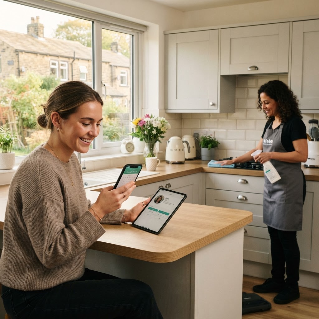 How AI Makes Booking a Cleaner Faster and Safer