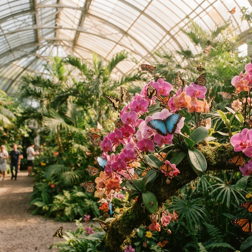 A Morning at the Key West Butterfly Conservatory