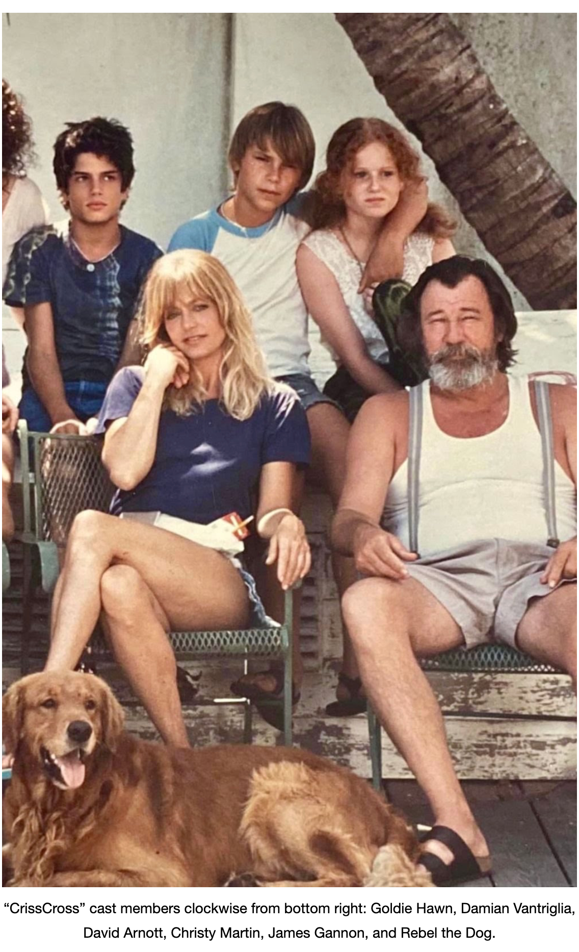 CrissCross cast on set in Key West