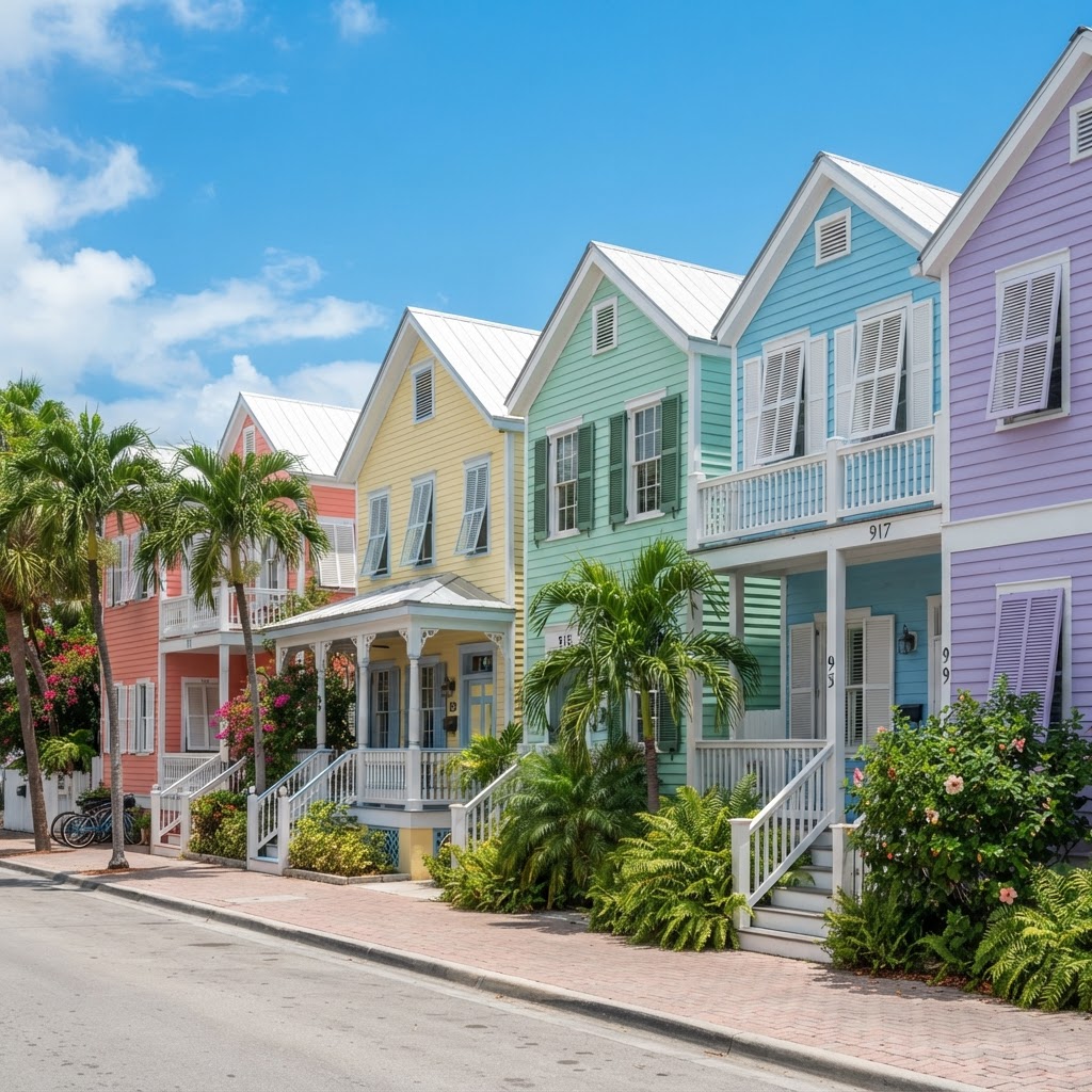 The Conch Color Palette: A Field Guide to Island Facades