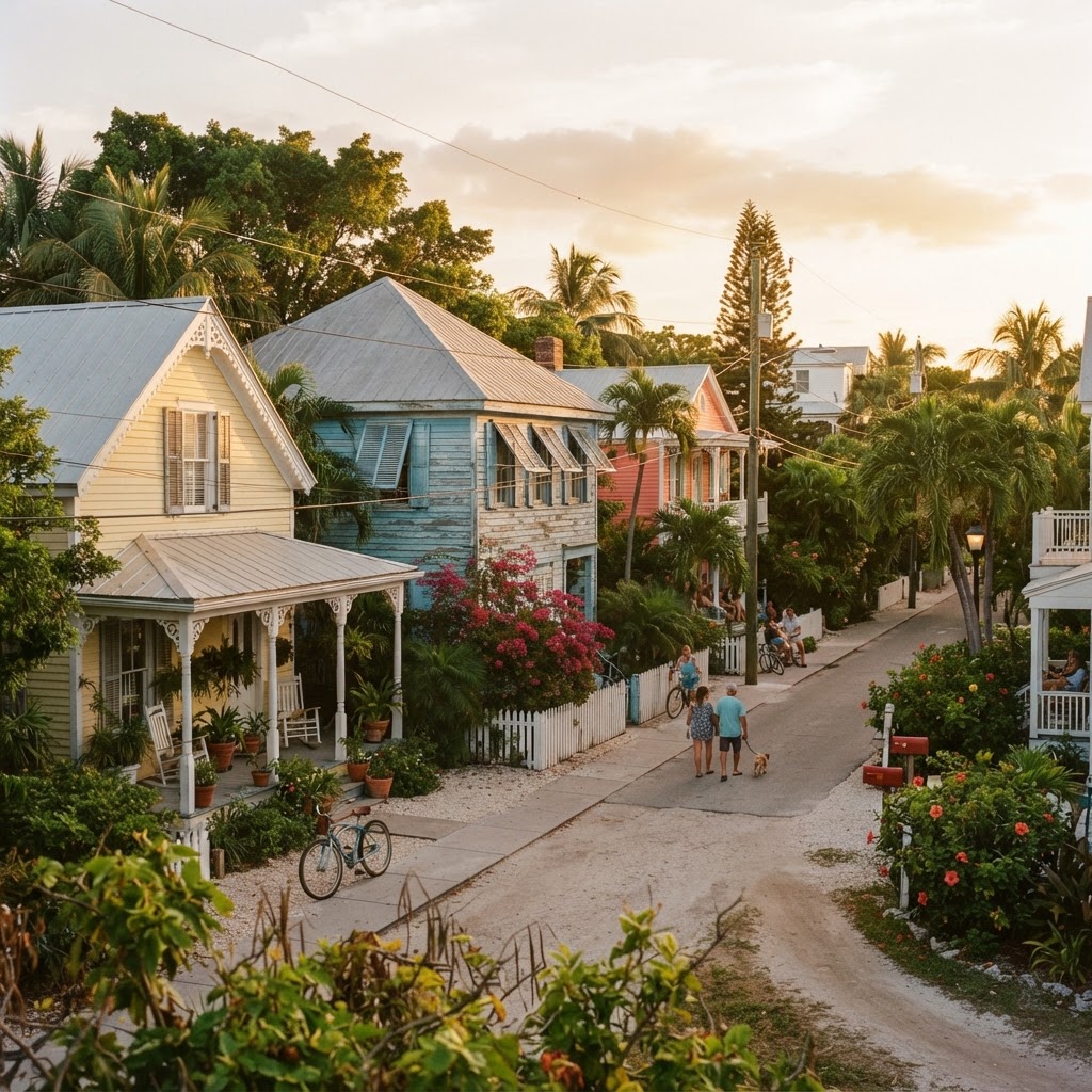 The Architectural Soul of Key West: Rooflines, Cypress, and Character