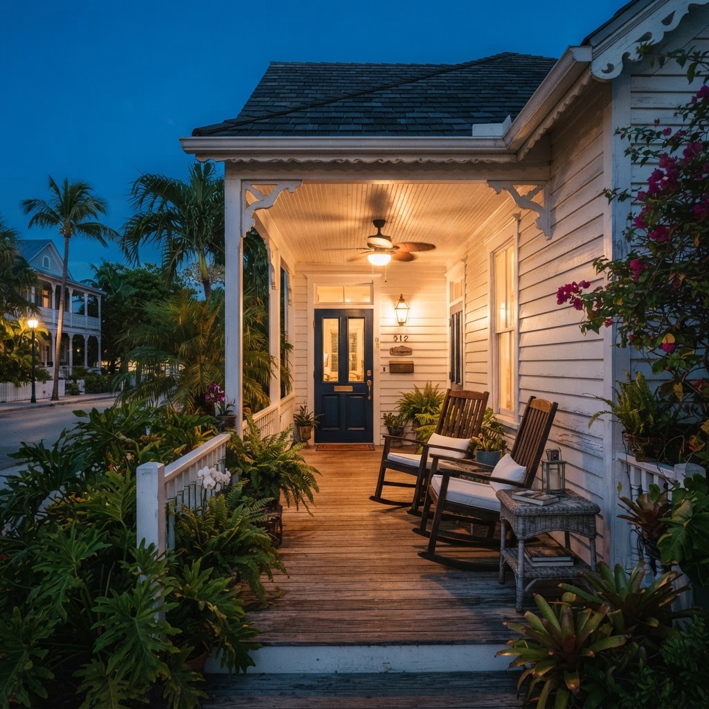The Porch as Living Room: Where Key West Life Actually Happens