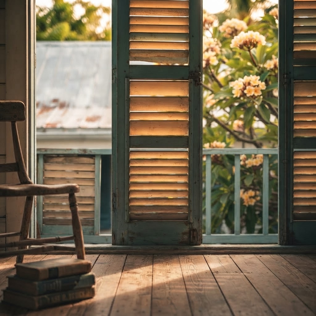 The Architecture of Resilience: Life Inside a Bahamian-Conch Home