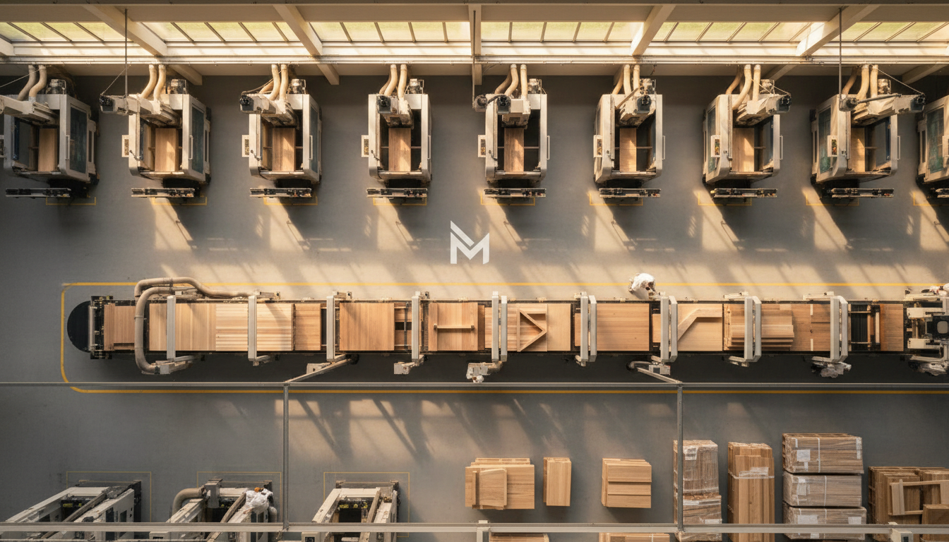 Planta de manufactura de mobiliario