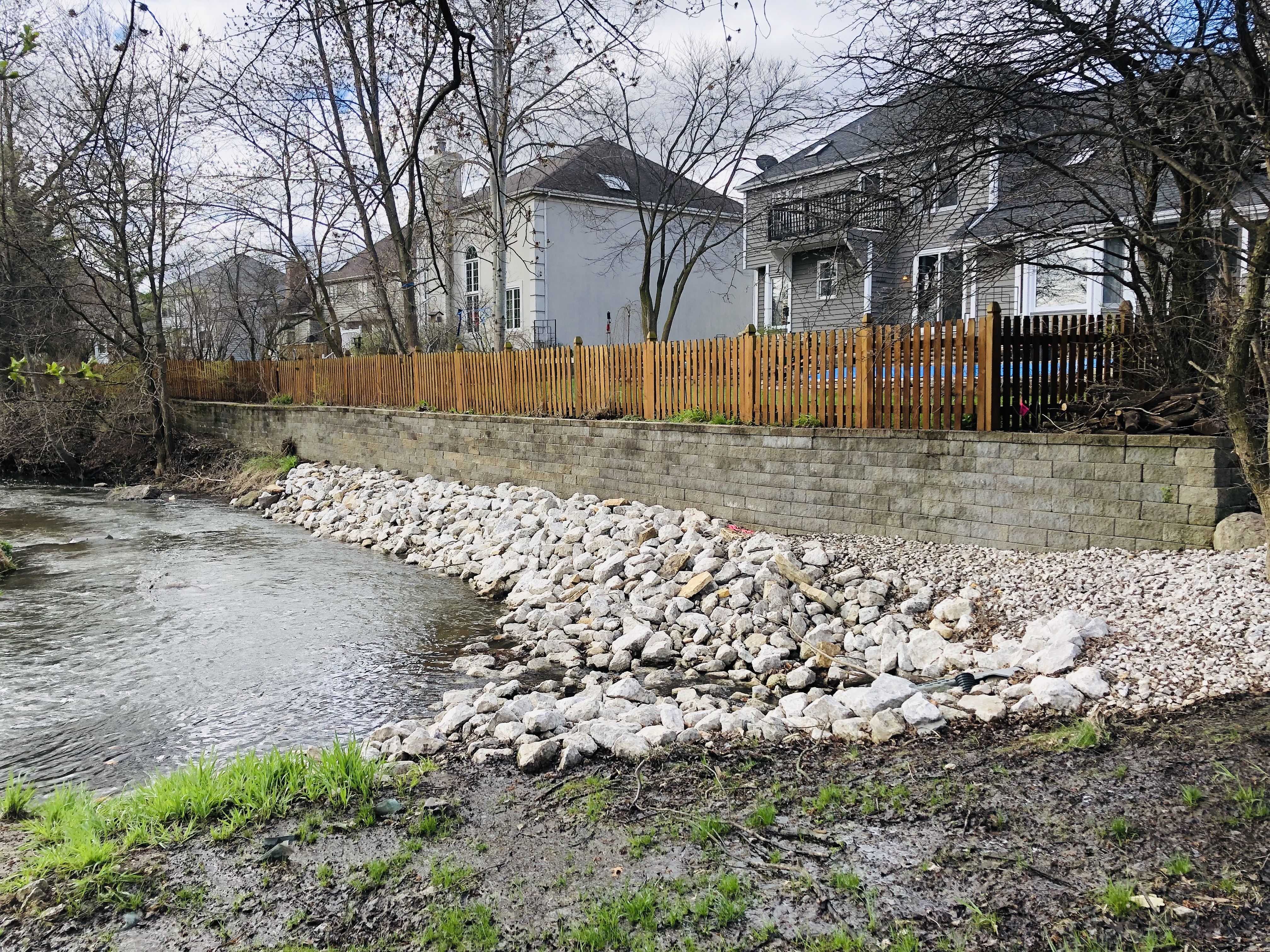 Brook Prairie Retaining Wall Repair