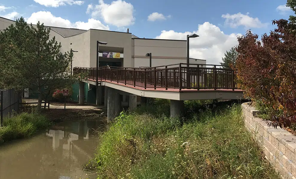 Hanover Park District North Entrance Accessible Ramp — image 2