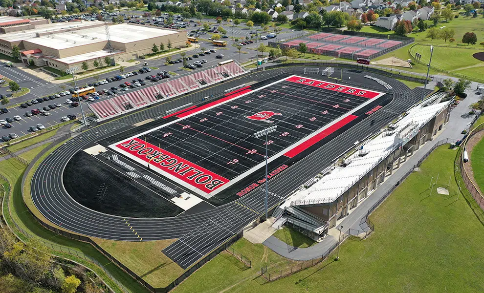 Bolingbrook High School Turf, Tracks & Tennis Improvements — image 2