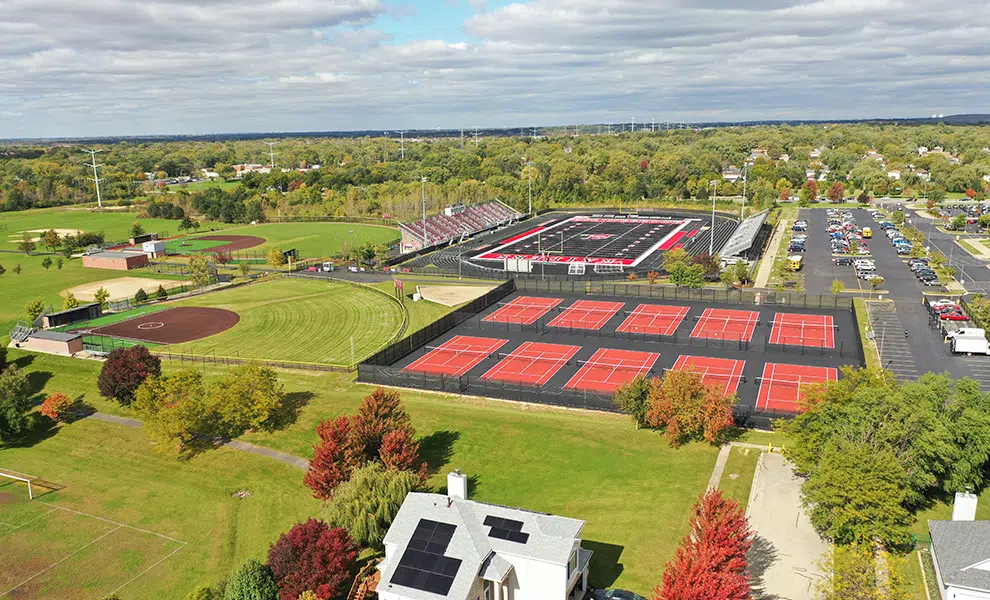 Bolingbrook High School Turf, Tracks & Tennis Improvements
