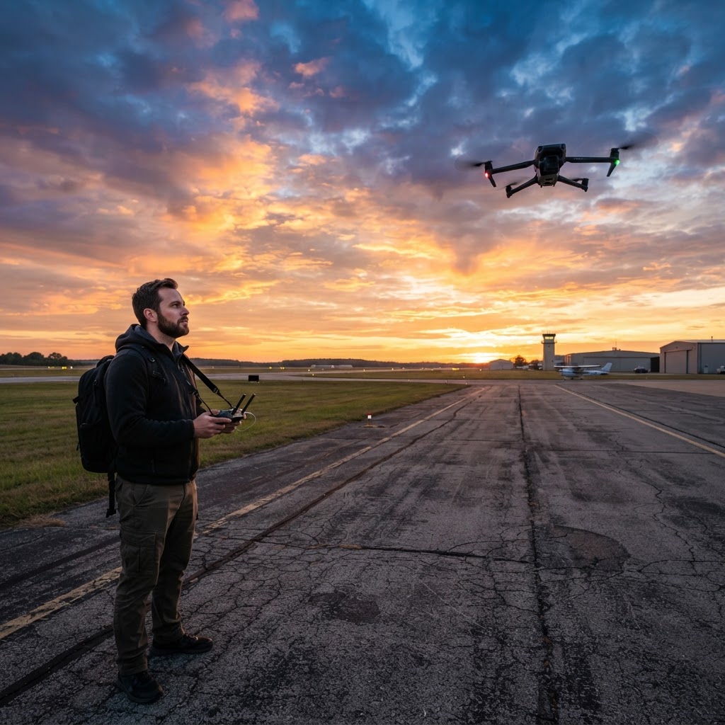 Pass the FAA Part 107 exam.
