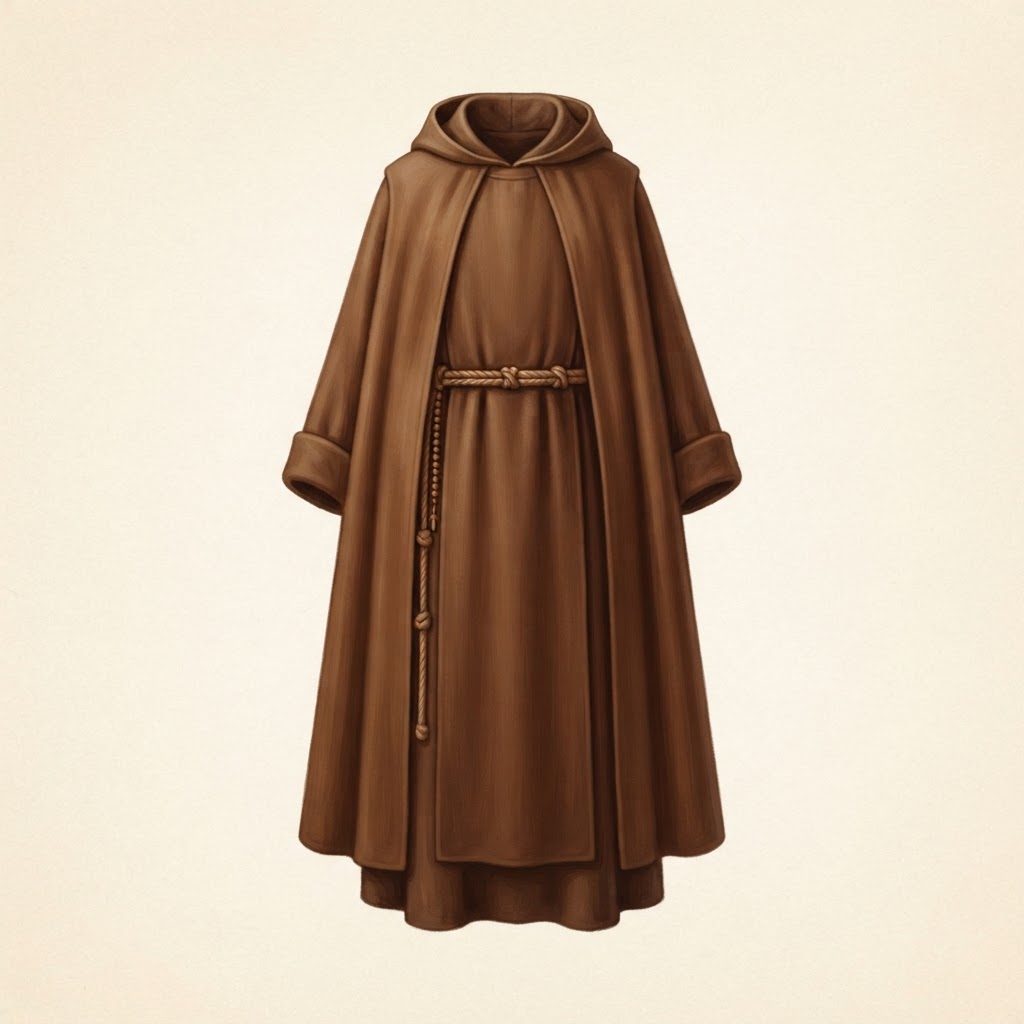 A Carmelite religious habit