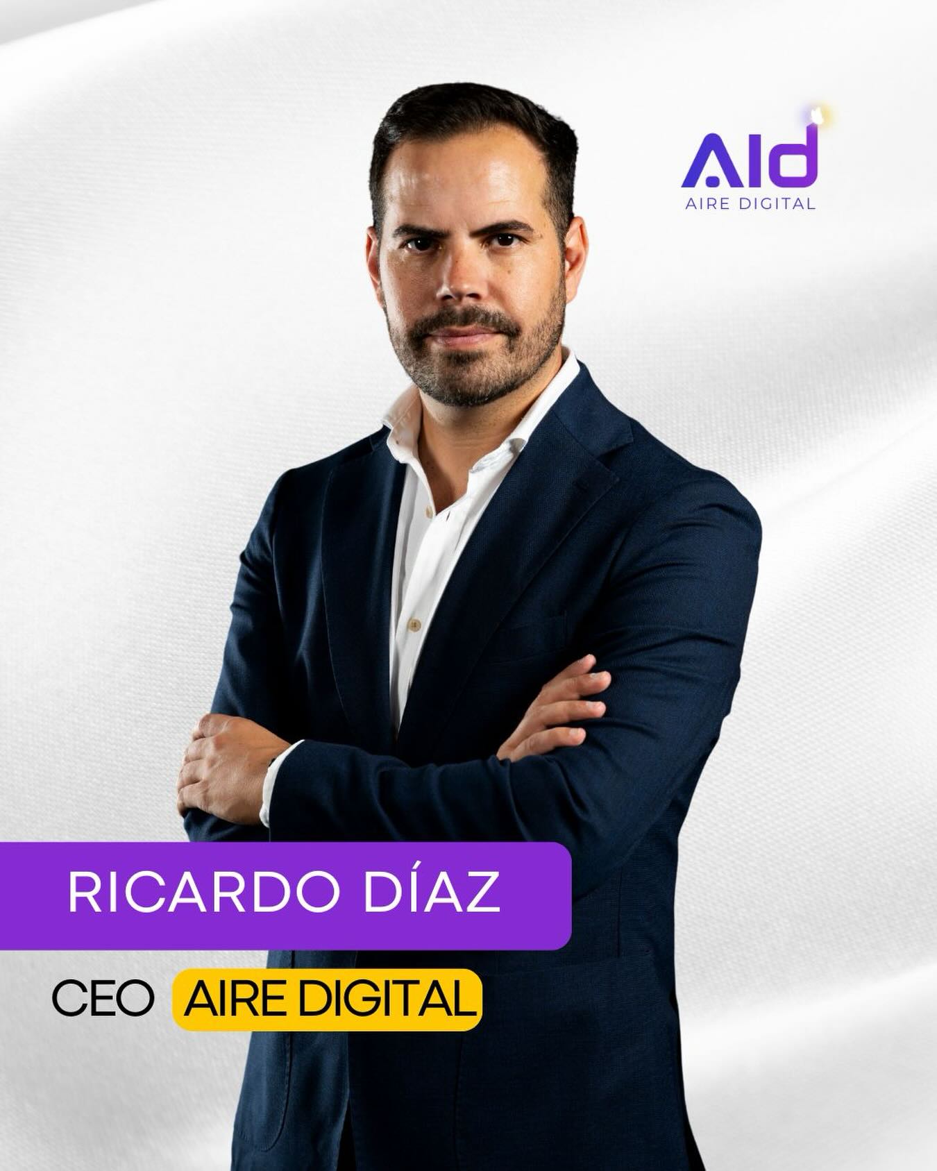 Ricardo Díaz, Fundador · Aire Digital