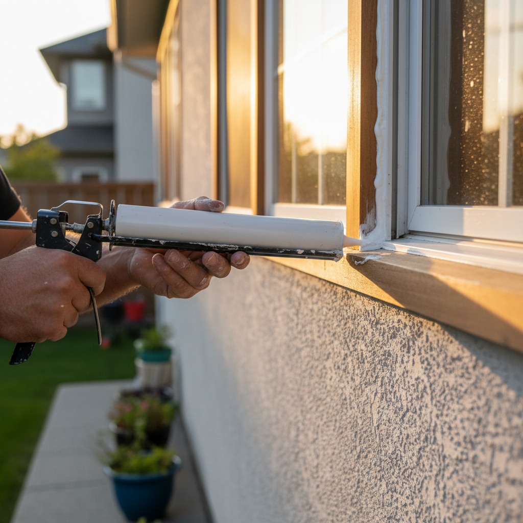 Caulking Home Orange County NY: How to Stop Drafts and Water Leaks the Right Way