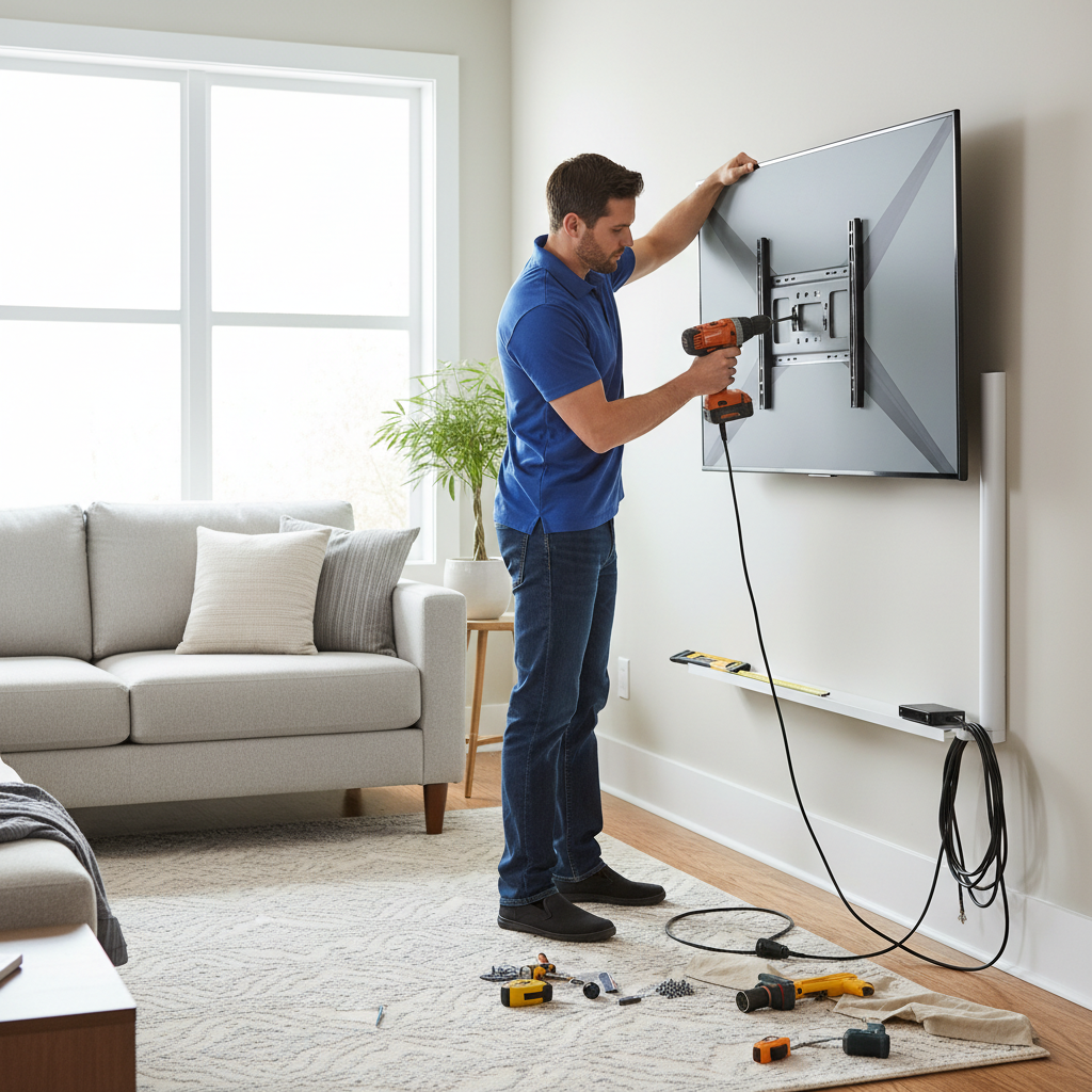 TV Mounting Service Hudson Valley NY: How to Safely Mount Your TV on Any Wall