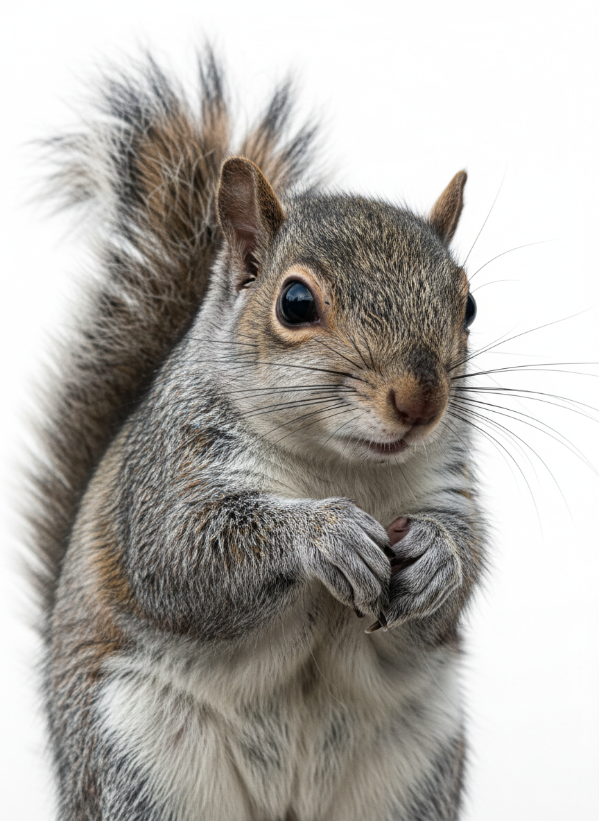 Grey Squirrel portrait