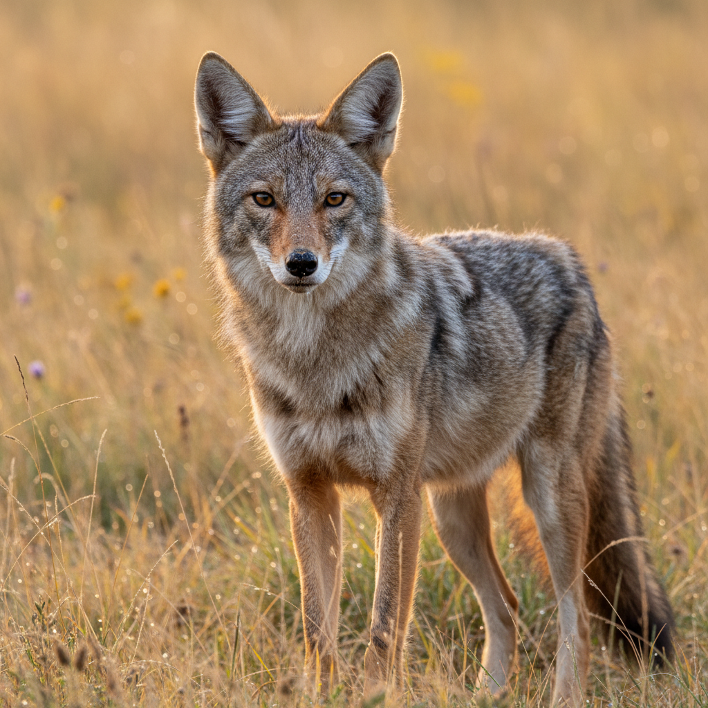 Coyote portrait