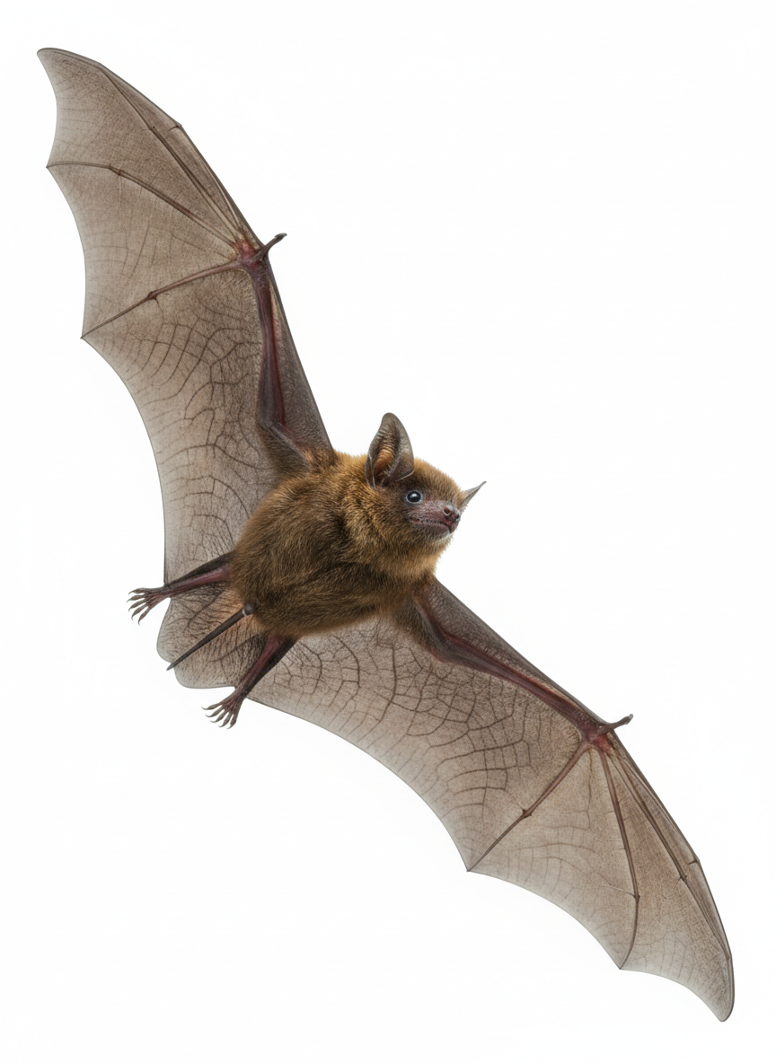 Brown Bat portrait