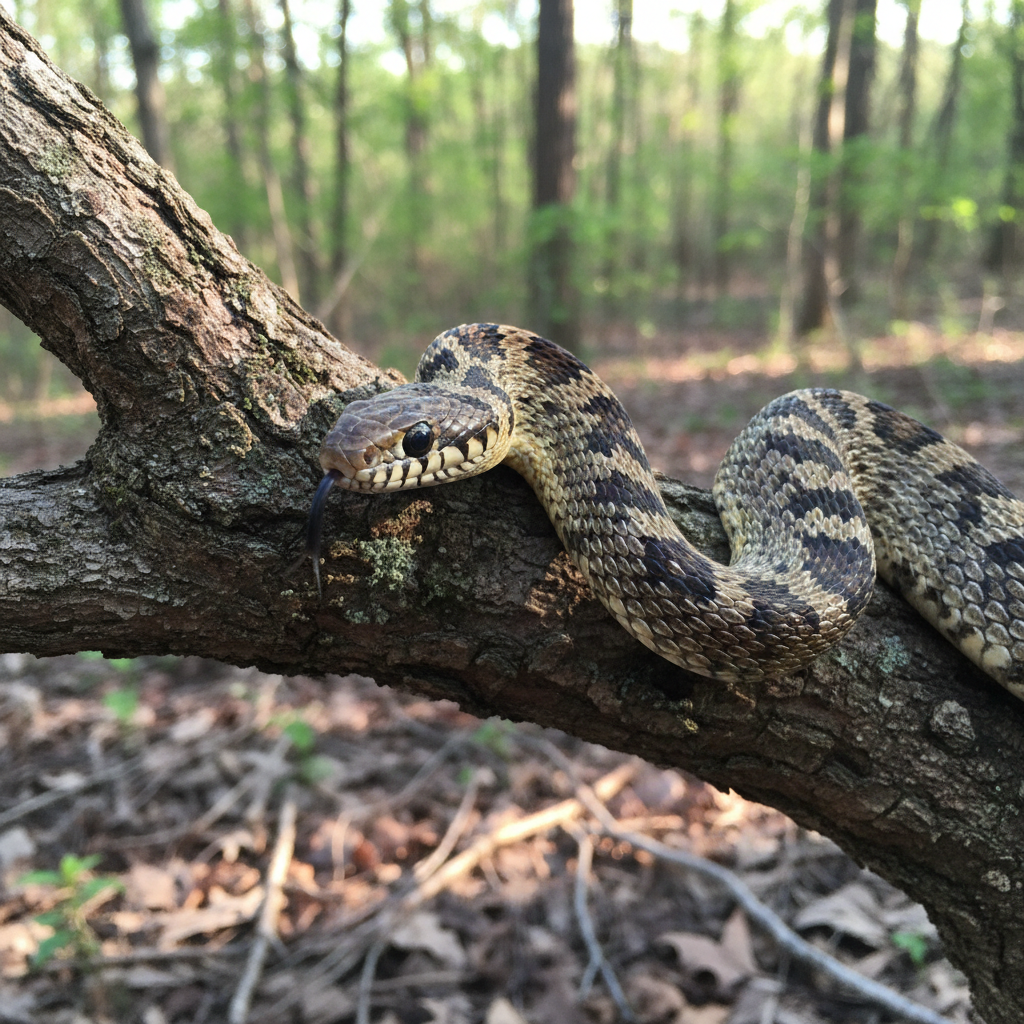 Texas Rat Snake portrait