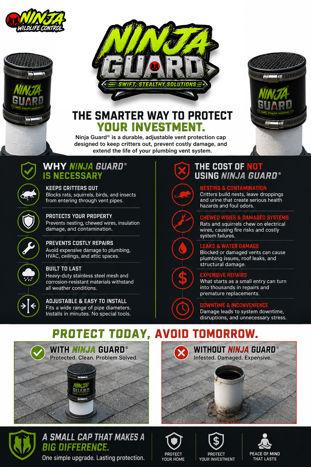 Ninja Guard promotional graphic