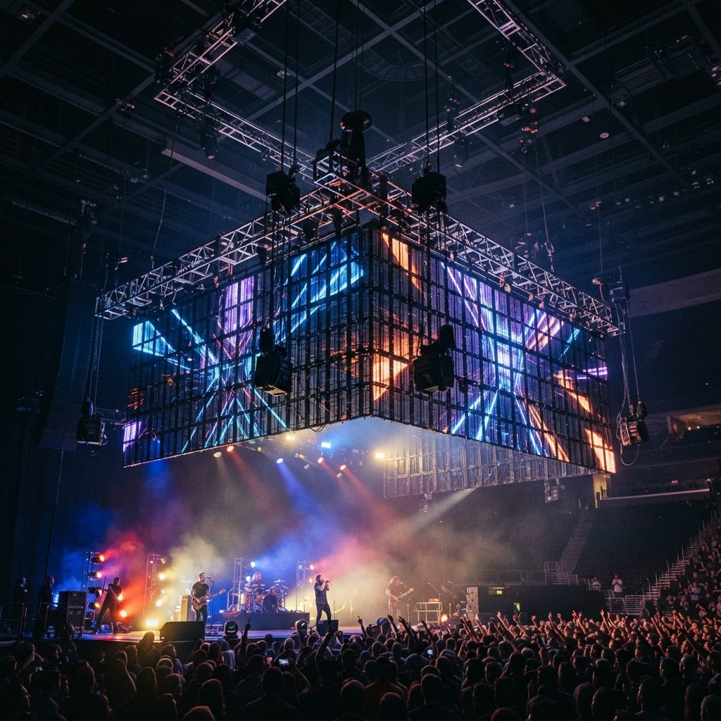 Ground-Stacked vs. Flown LED Walls: Picking the Right Rigging Approach