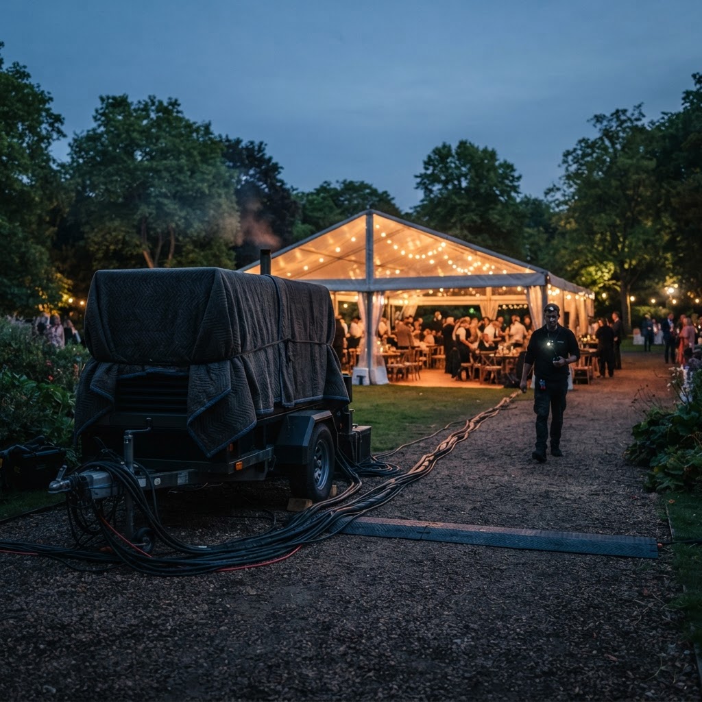 Do You Need a Generator for Your Outdoor Event? Sizing, Fuel and Noise Explained