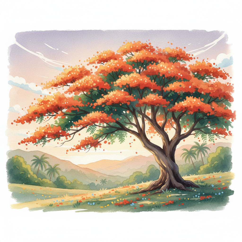 Flamboyan Tree