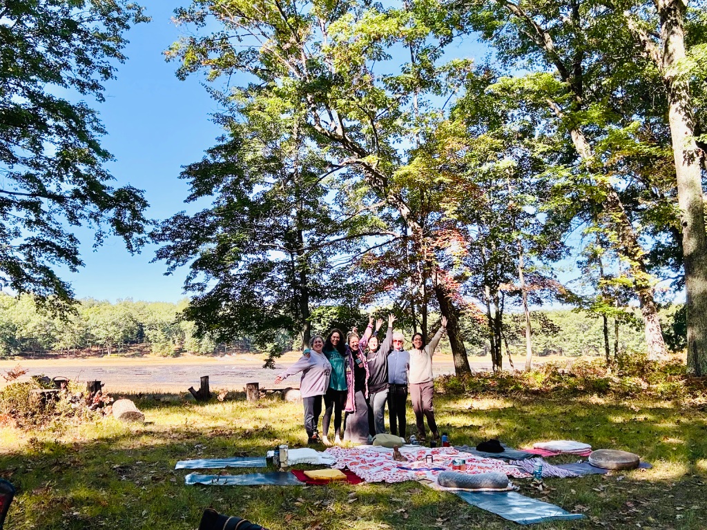 Women outdoors