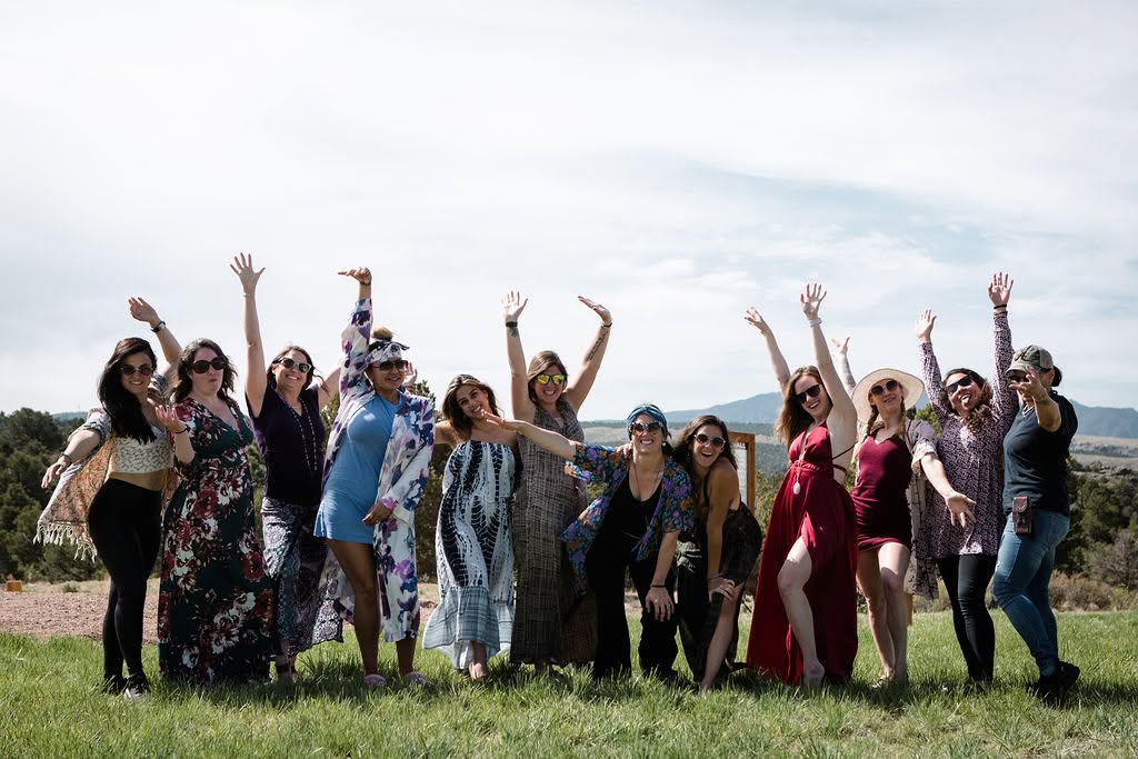 Women gathered together