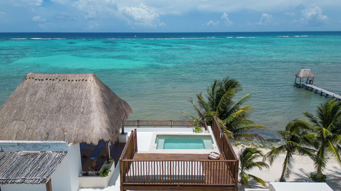 7 nights in a private oceanfront + jungle villa