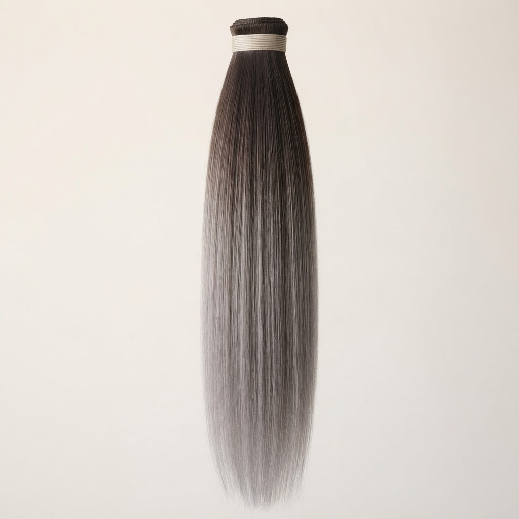 Smoky Silver Ombré