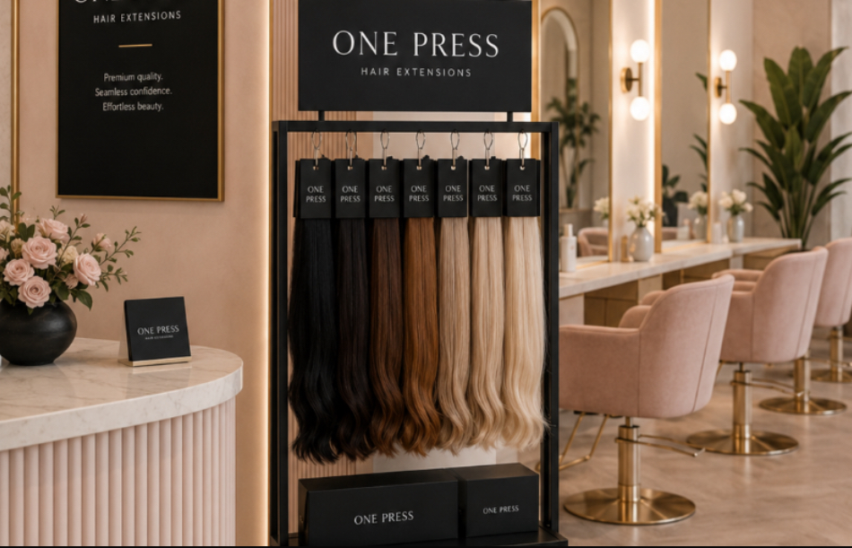 Press-On Hair Extensions: The World’s First Ever Express Extension Service