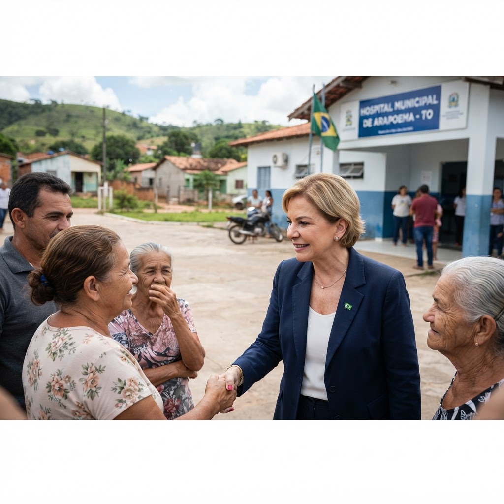 Dorinha defende fortalecimento do hospital de Arapoema para reduzir deslocamentos a Araguaína e Palmas