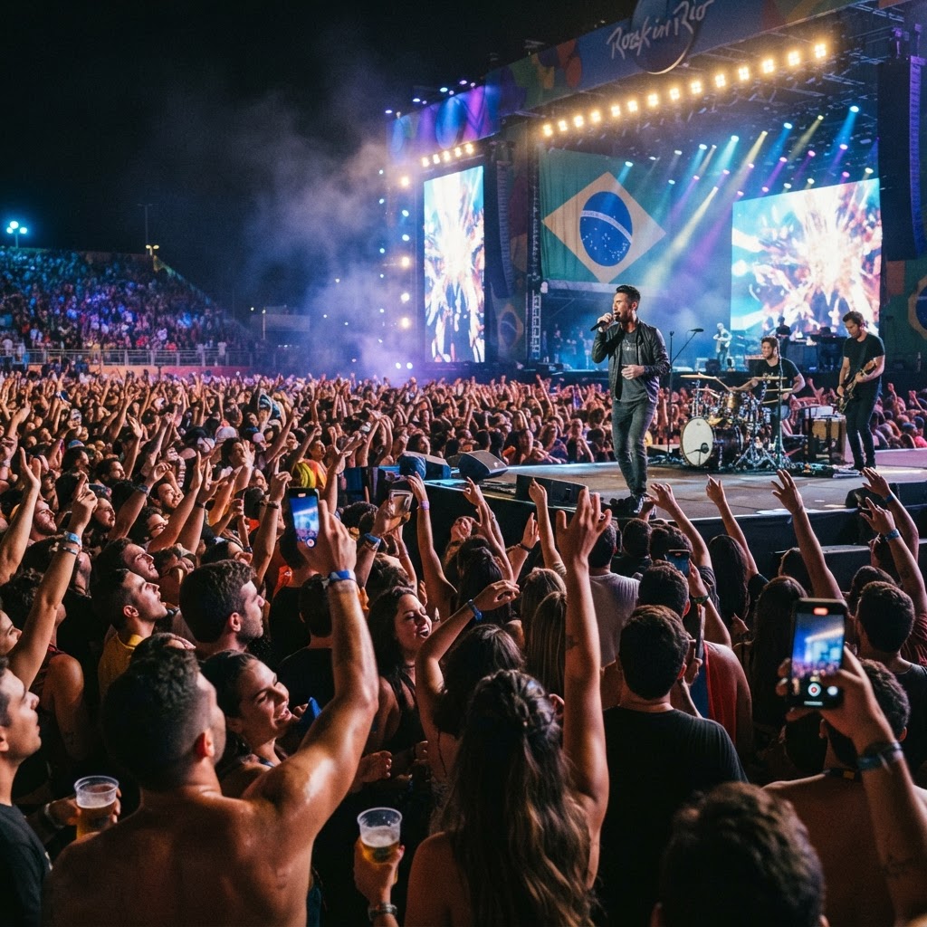 6º dia de Rock in Rio tem Maroon 5 previsível, Demi Lovato afinada, muito pop farofa e axé; veja resumo