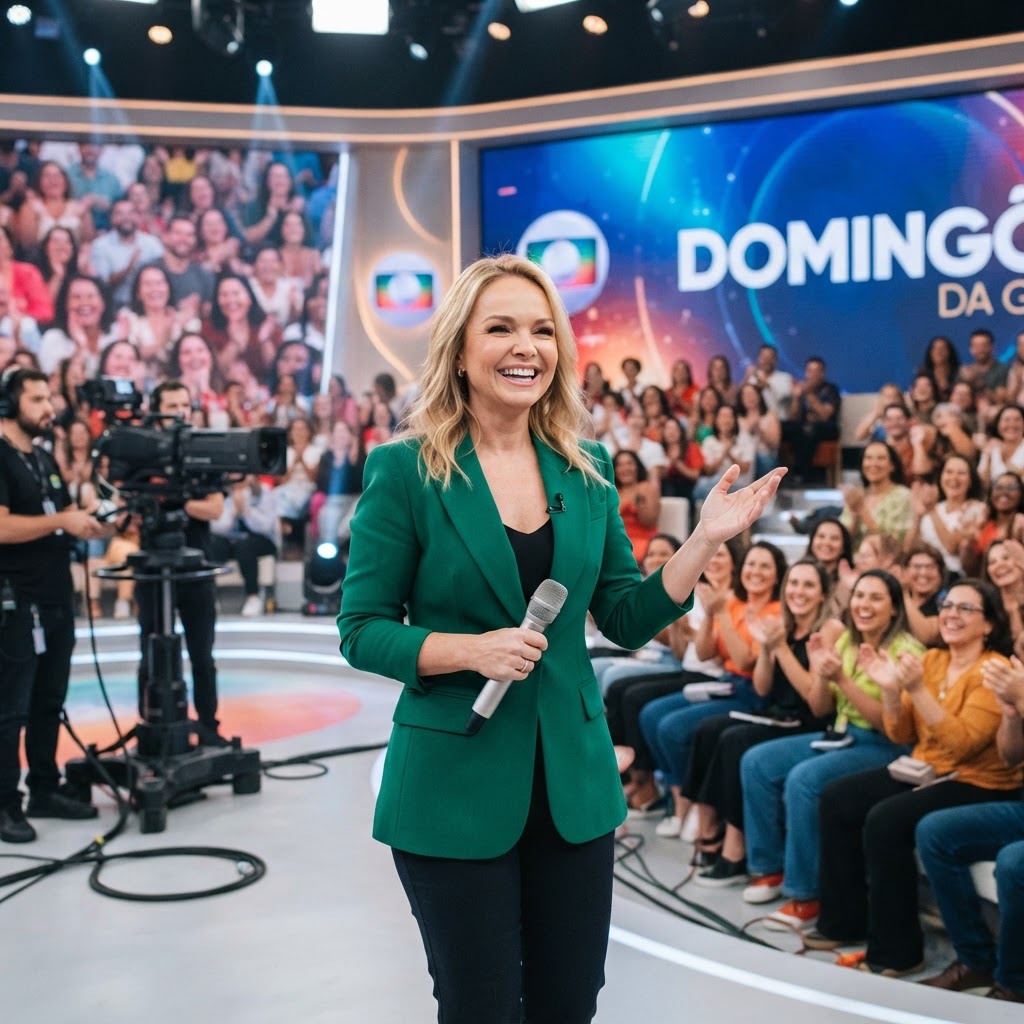 Satisfeita com audi�ncia aos domingos, Globo renova programa de Eliana para 2027