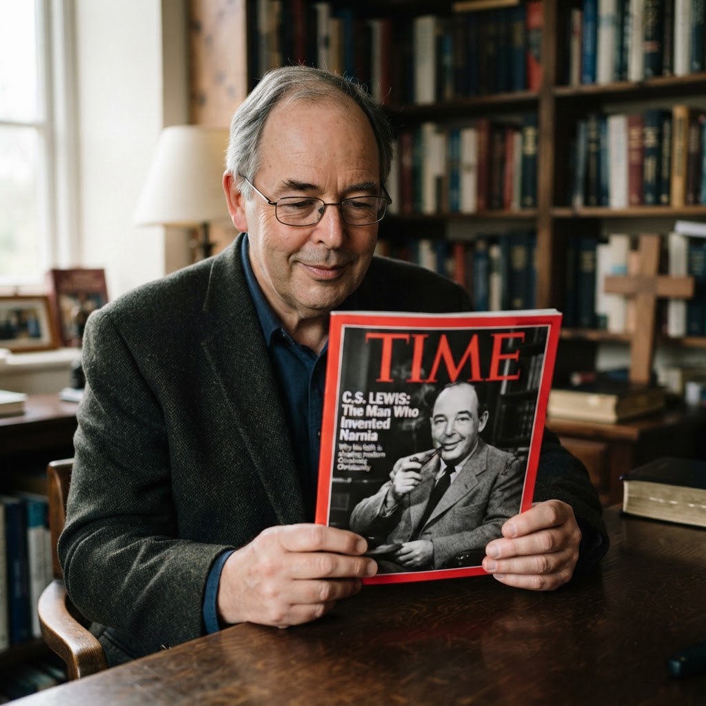 Opini�o: C. S. Lewis na capa da revista Time