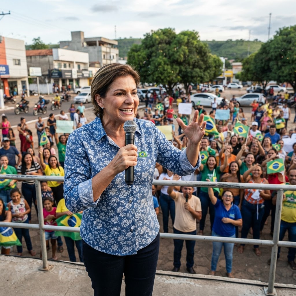 “Com essa governadora aqui, lugar de quem bate em mulher é na cadeia”, diz Dorinha em Araguaína
