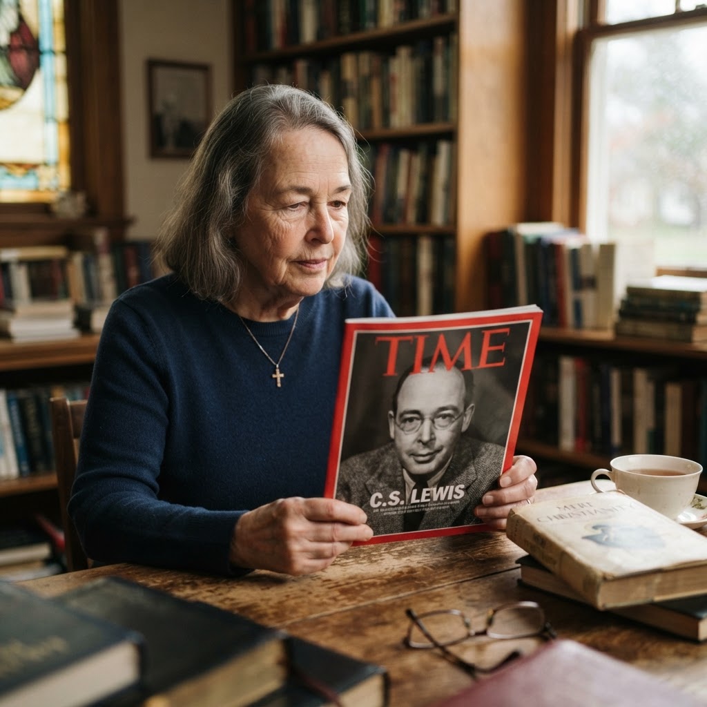 Opini�o: C. S. Lewis na capa da revista Time