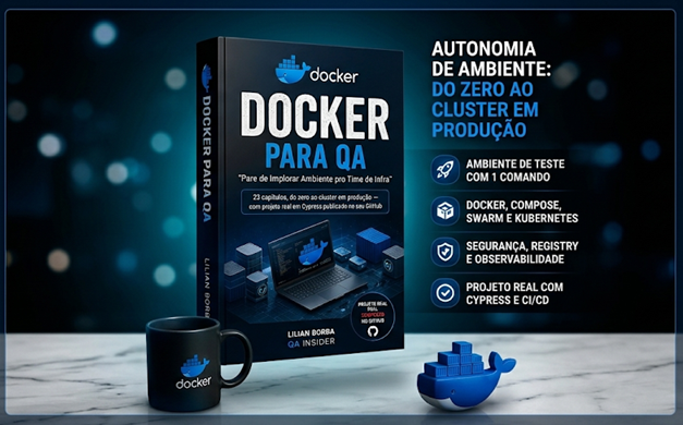 Docker para QA do Jr a Sr: Pare de Implorar Ambiente pro Time de Infra