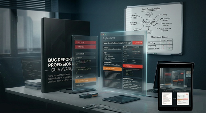 Bug Reports Profissionais — Guia Avançado