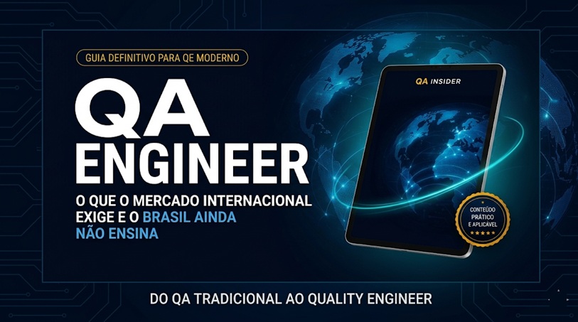Do Zero ao QA Engineer: O Guia que o Mercado Internacional Exige e o Brasil Ainda Não Ensina