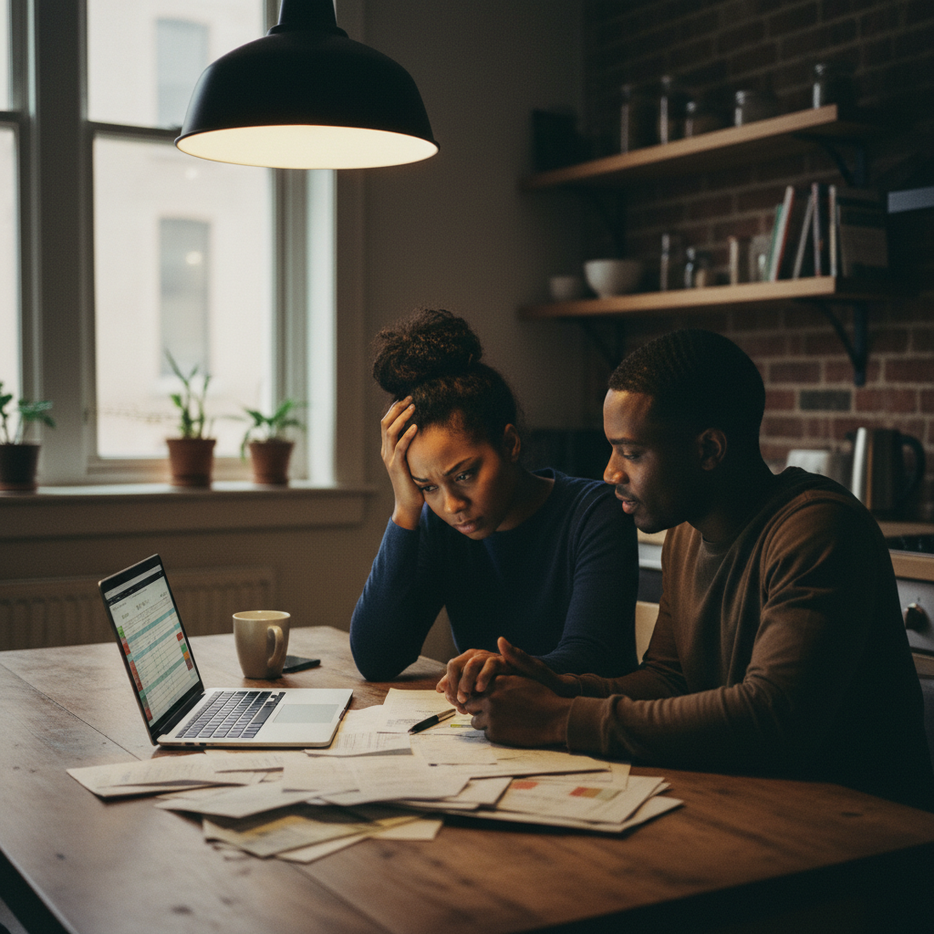 Family financial stress