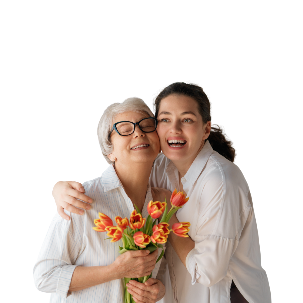 Adultos mayores activos sonriendo