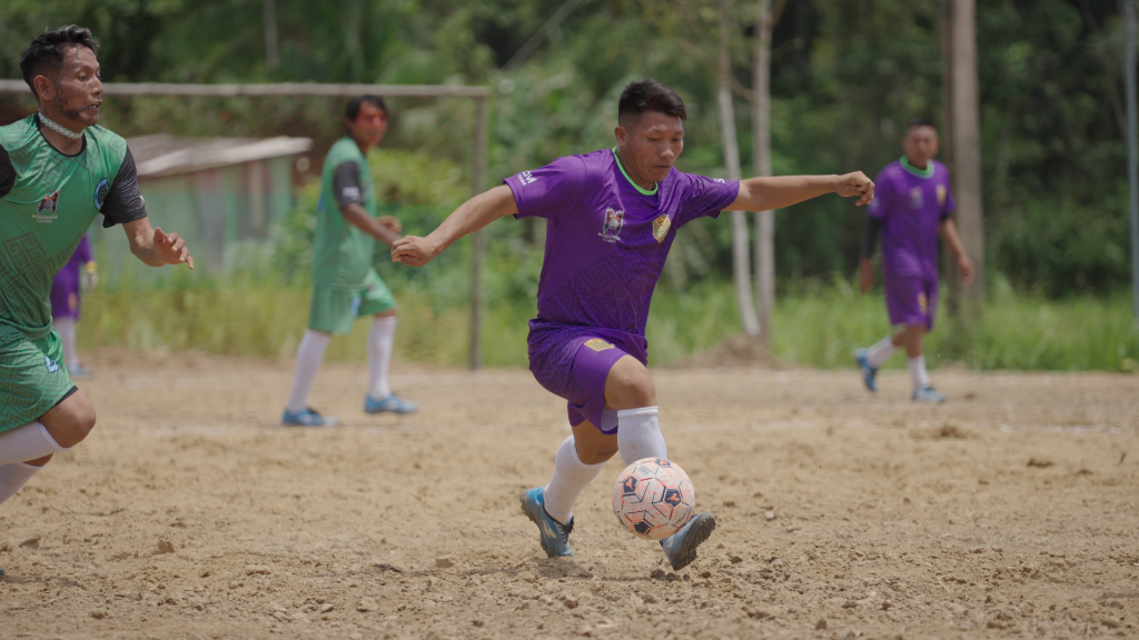 Indigenous leader-athlete portrait