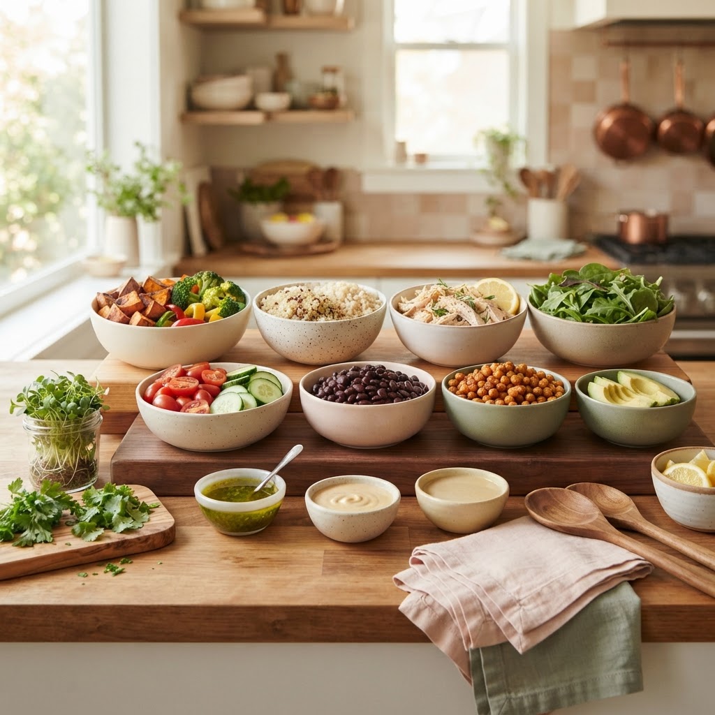 Component Meal Prep: The Flexible Family Dinner Method for Busy Weeks