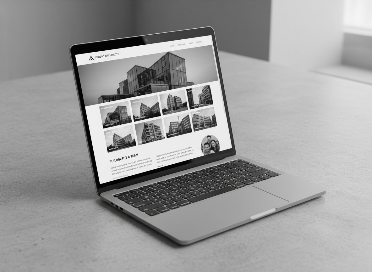Architect website sample