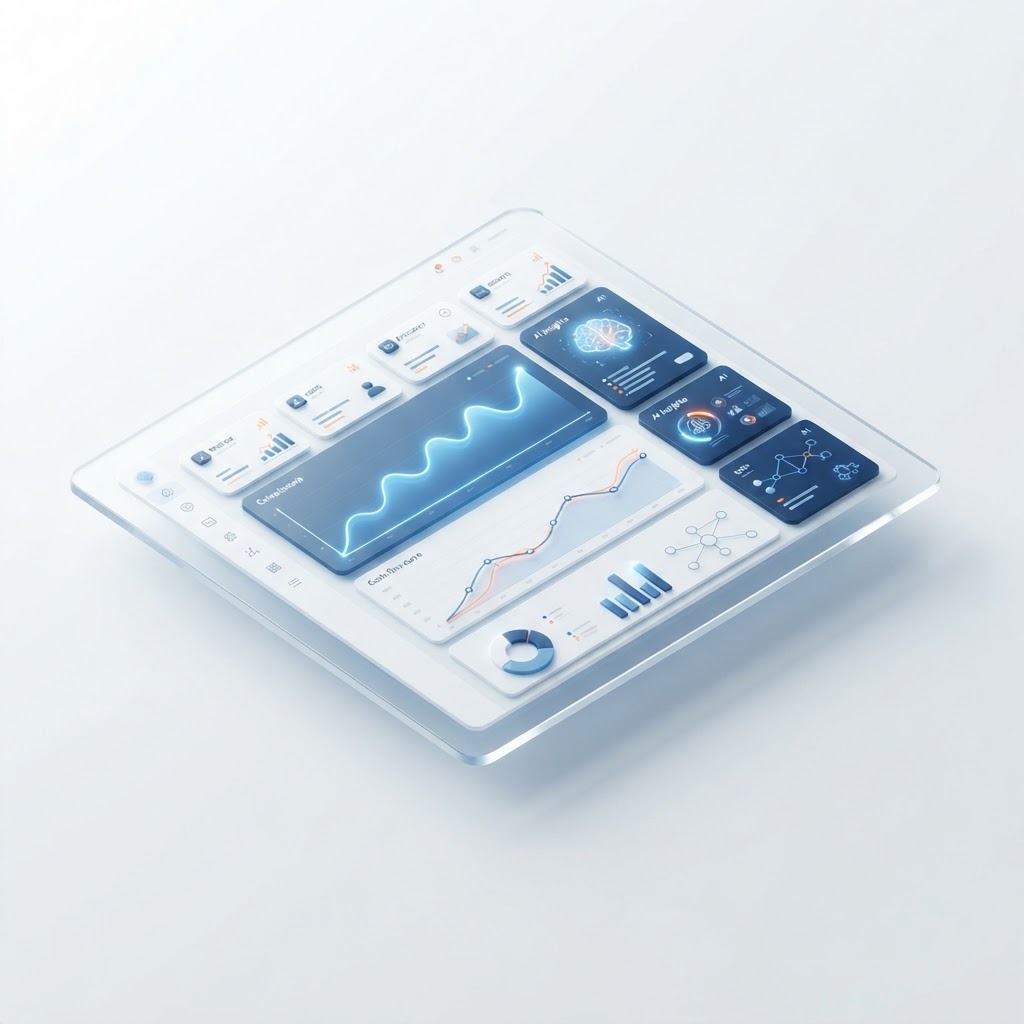 AI-driven ERP-CRM dashboard — Mediasoft