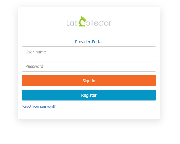 Provider Portal