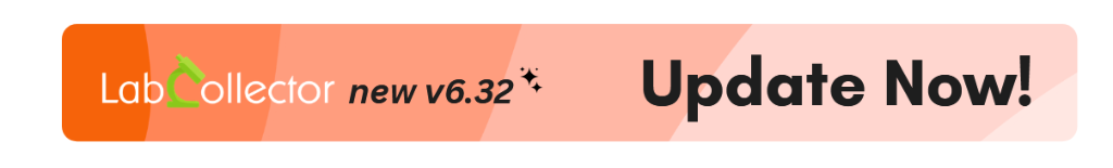 LabCollector v6.32 — Update Now!