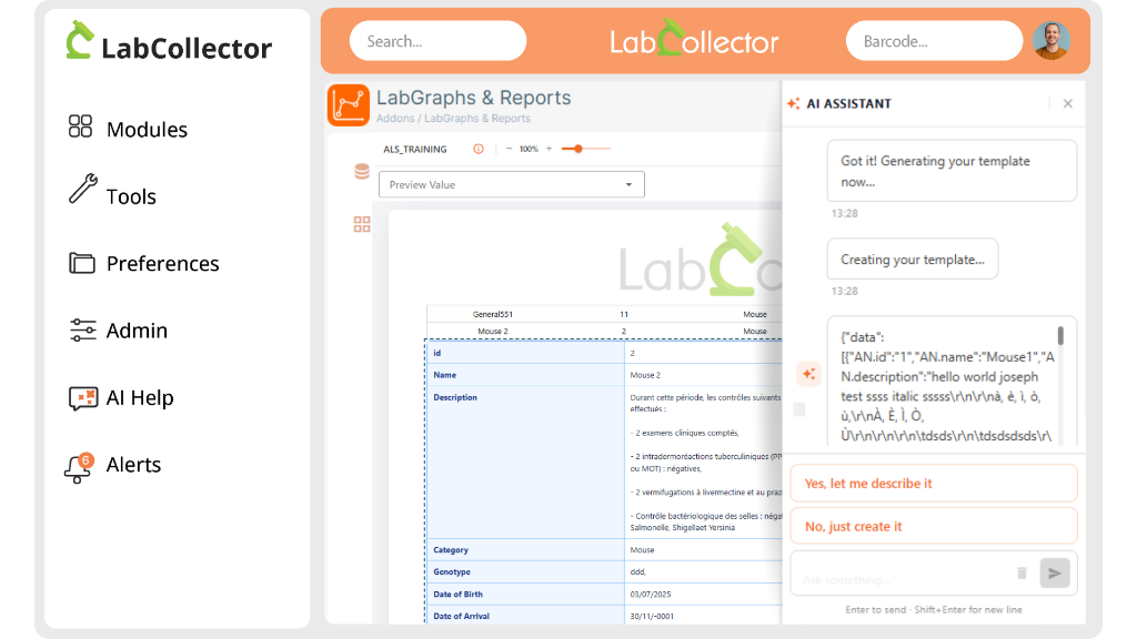 AI Report Builder