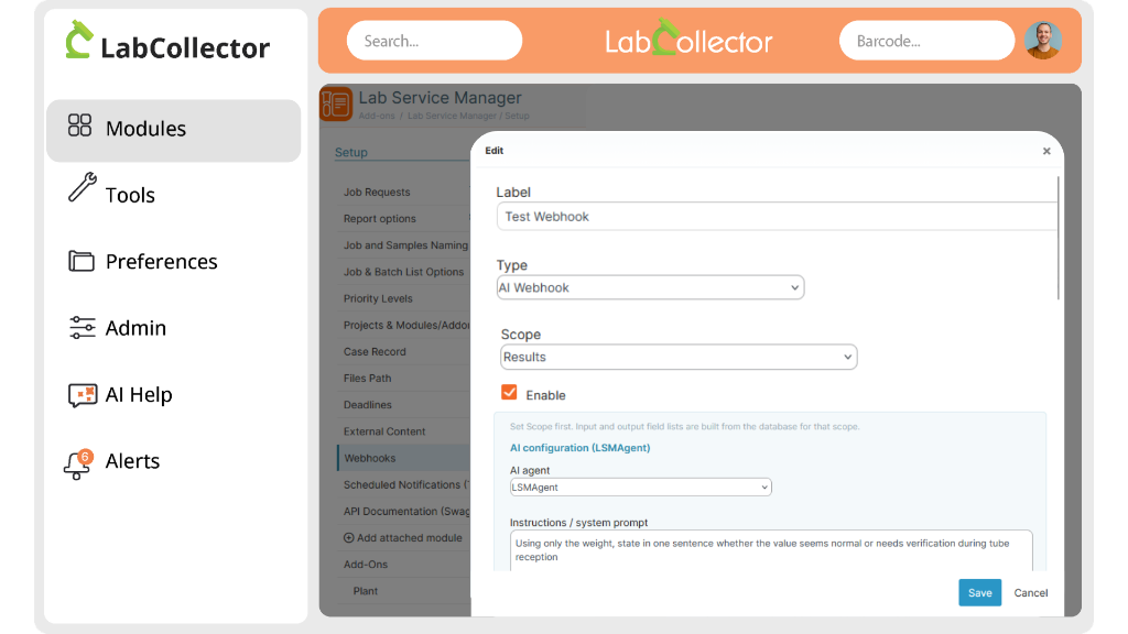 AI Webhooks