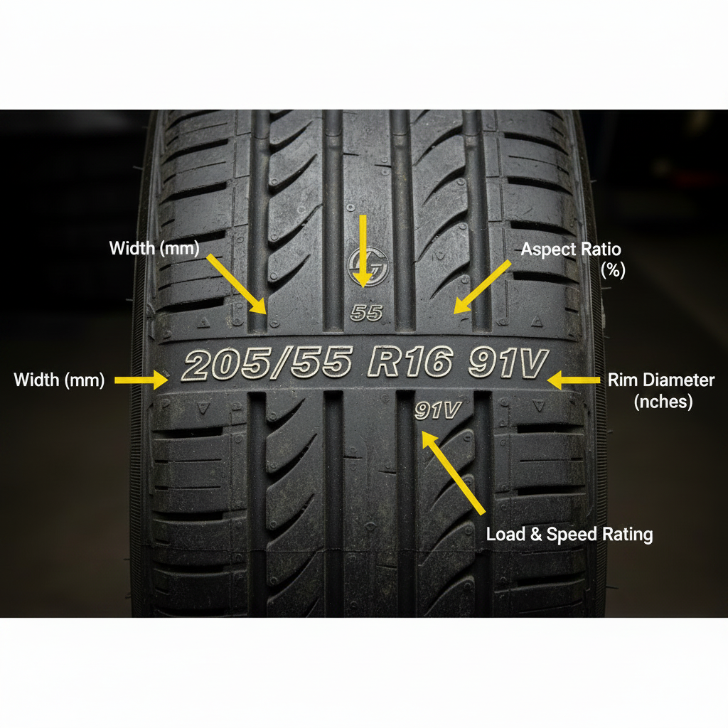 How to Read Your Tyre Size — A Simple Guide
